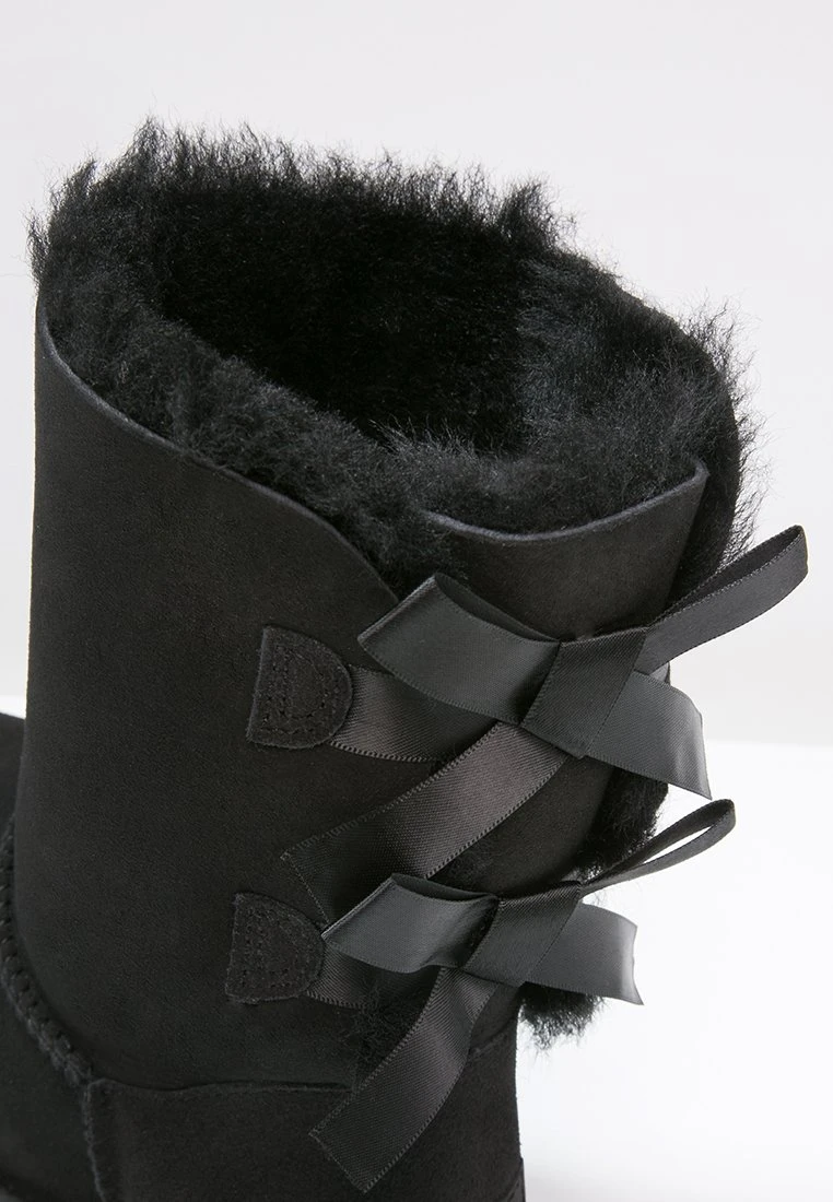 Ugg Bailey Bow - Classic Ankle Boots - Black - Image 3