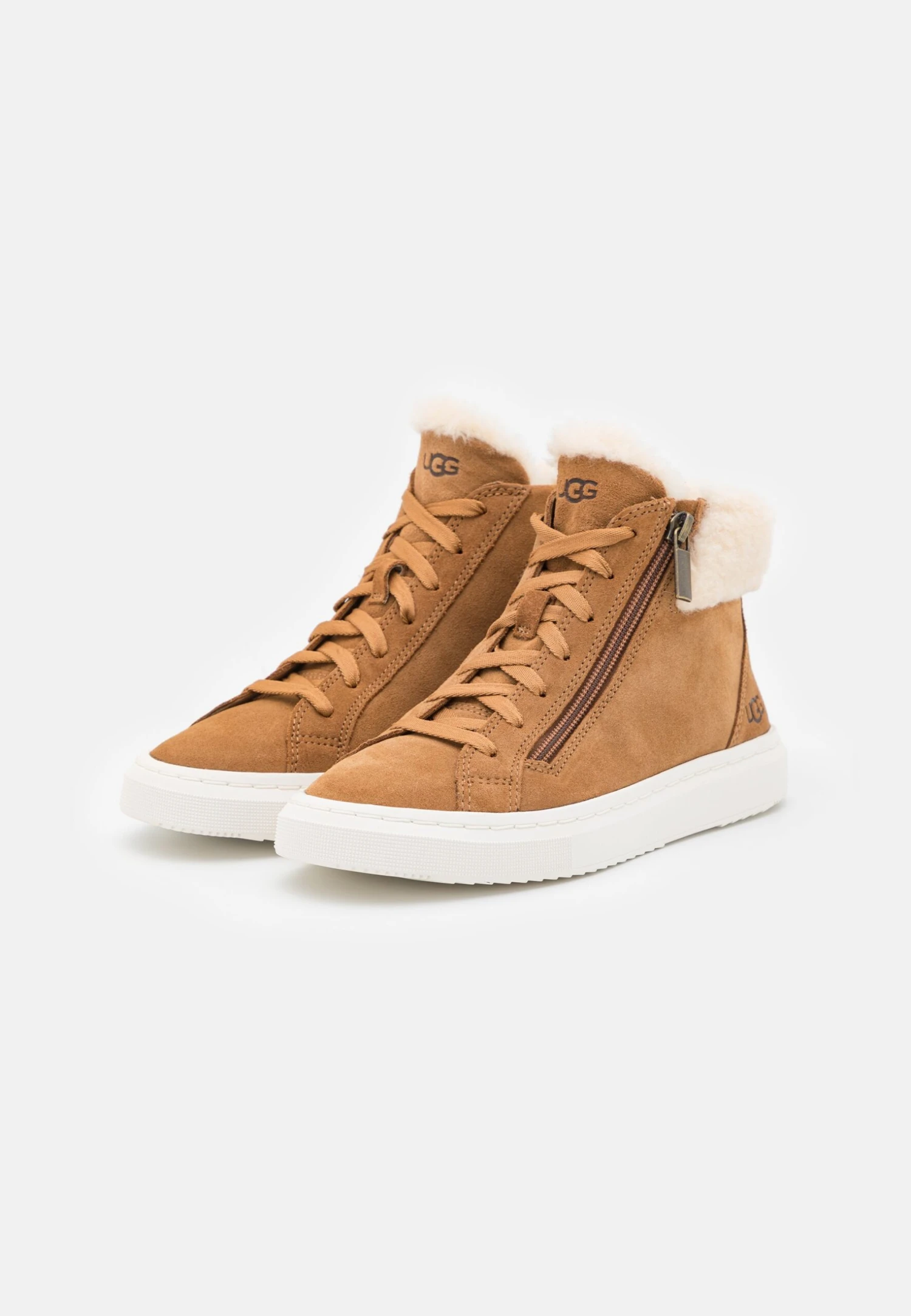 Ugg Alameda Mid Zip - High-Top Trainers - Chestnut - Image 3
