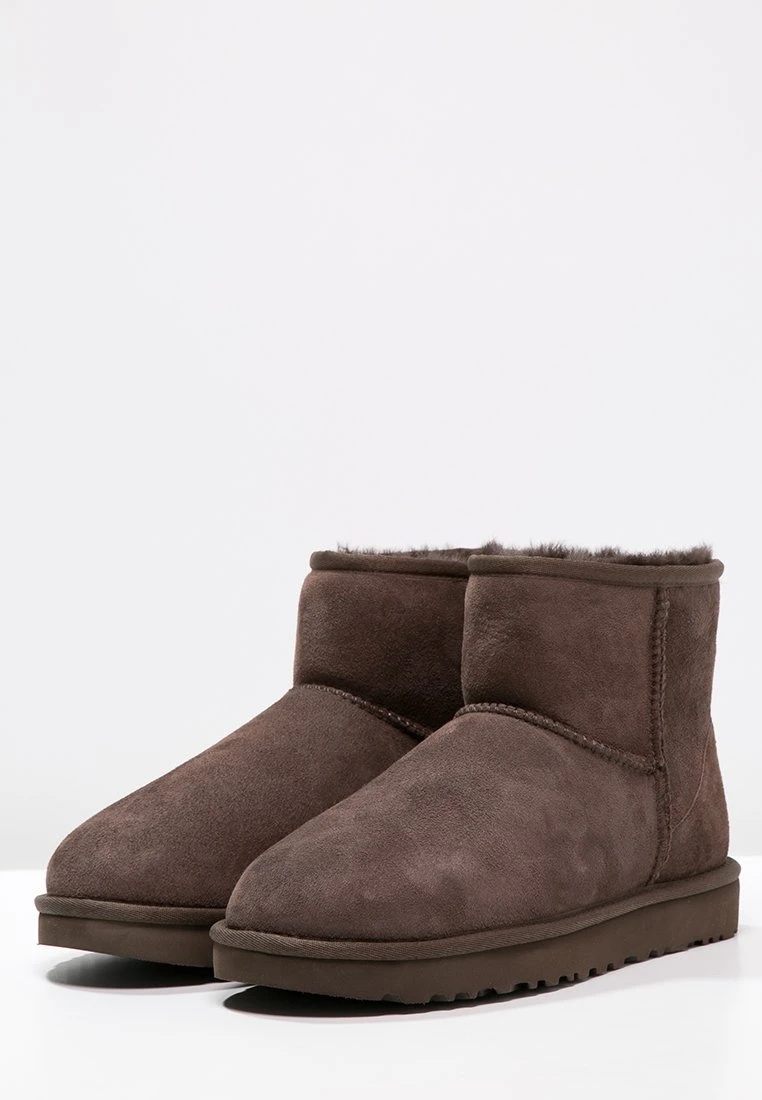 Ugg Classic Mini - Classic Ankle Boots - Chocolate - Image 3
