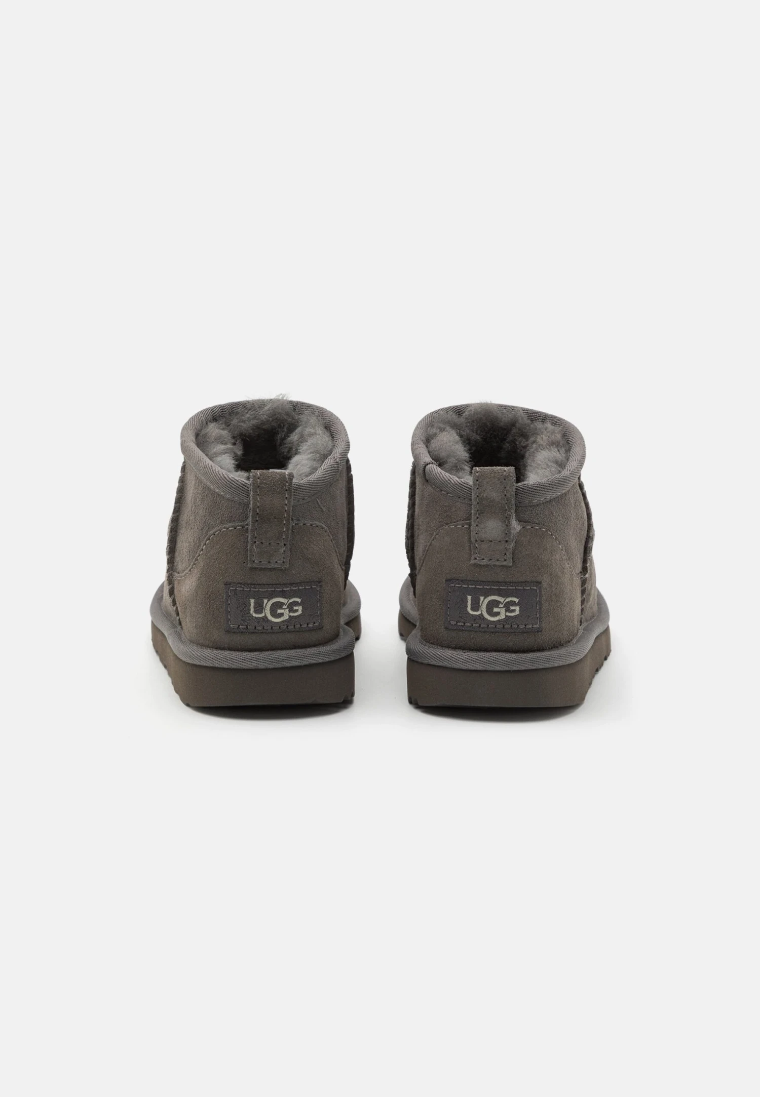 Ugg Classic Ultra Mini Unisex - Classic Ankle Boots - Grey - Image 3