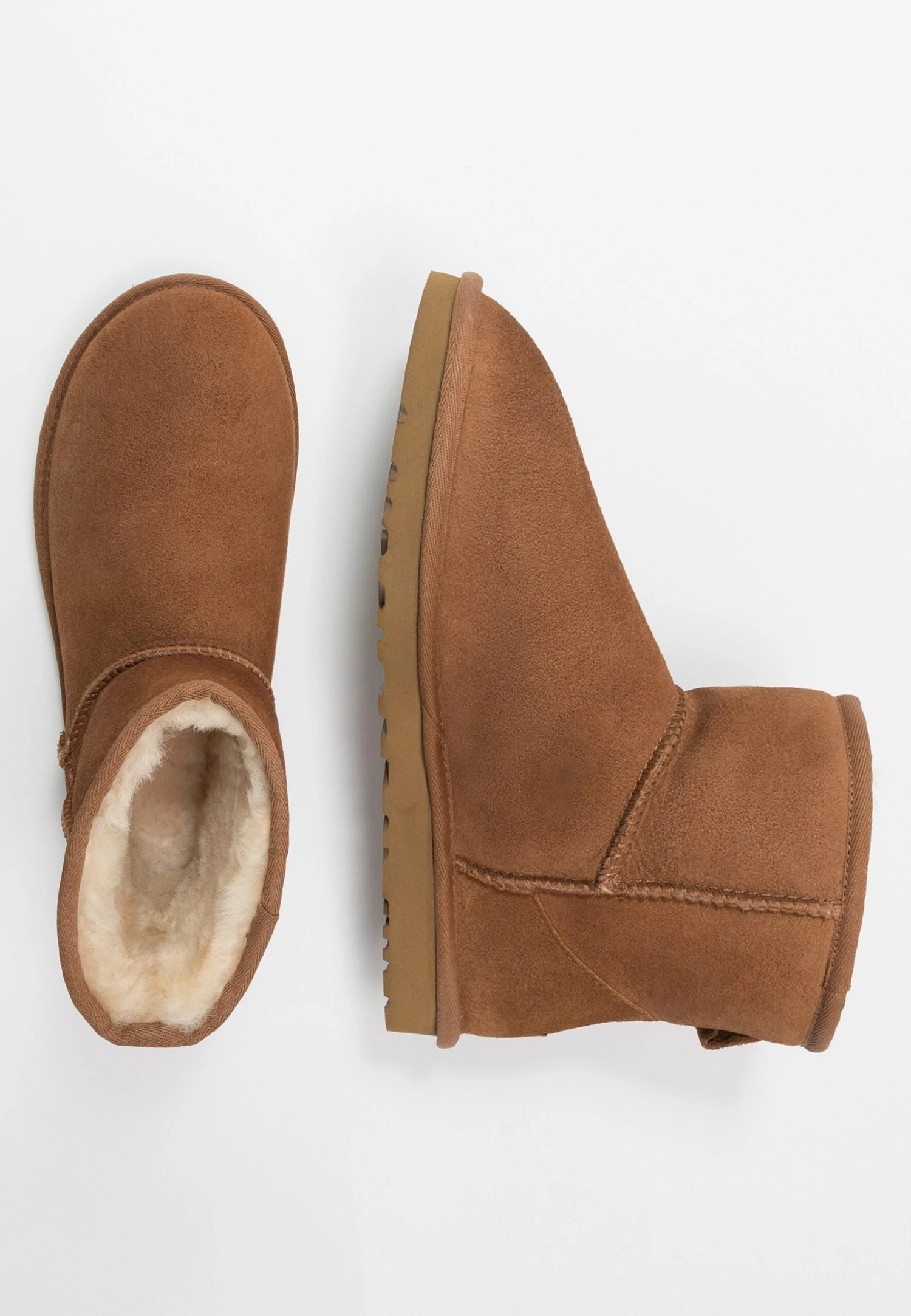 Ugg Classic Mini - Classic Ankle Boots - Chestnut - Image 2