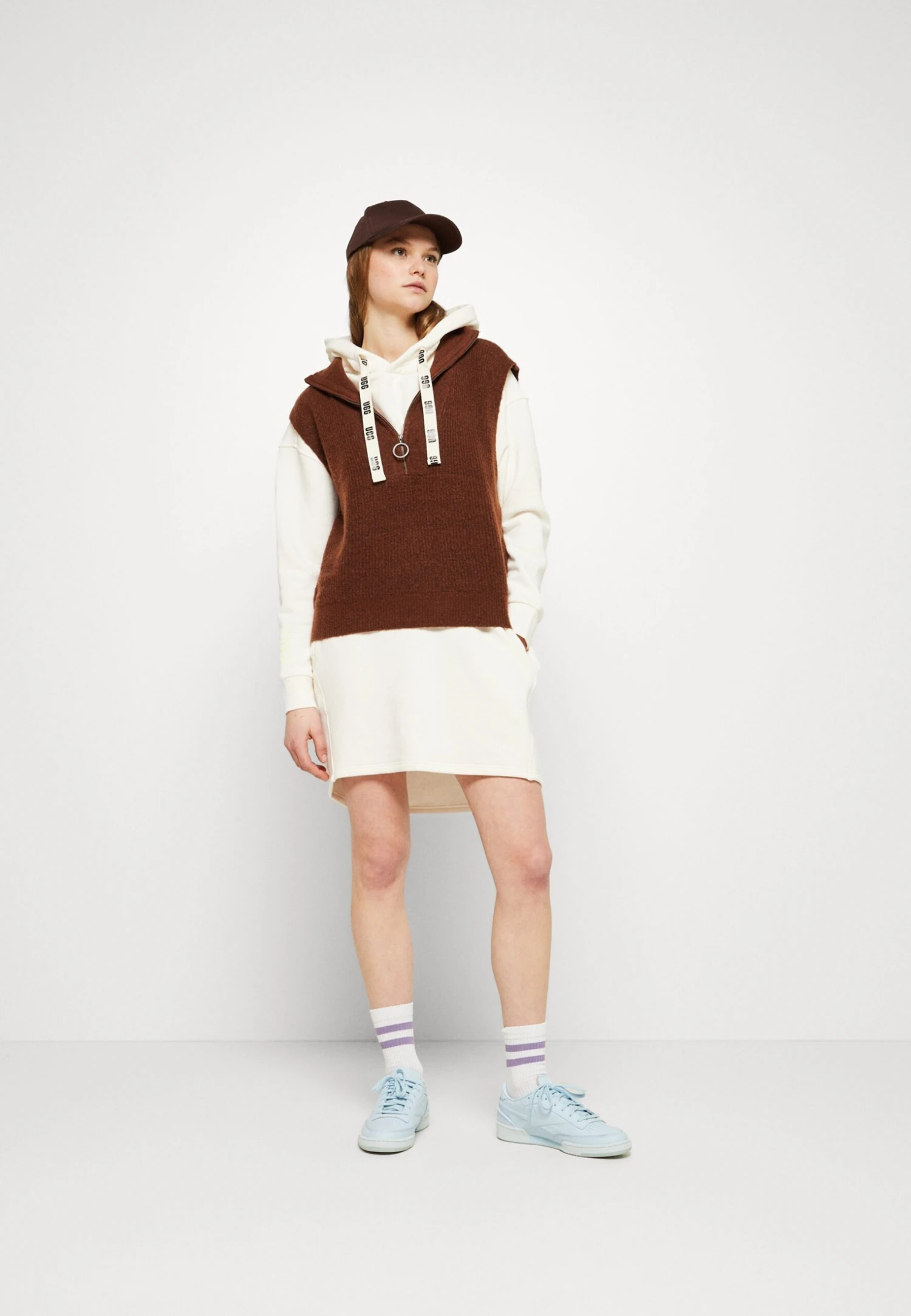 Ugg Aderyn Hoodie Dress - Day Dress - Nimbus - Image 2