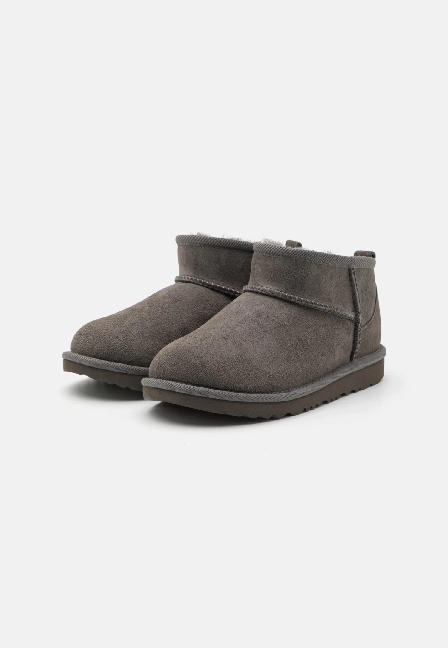 Ugg Classic Ultra Mini Unisex - Classic Ankle Boots - Grey - Image 2