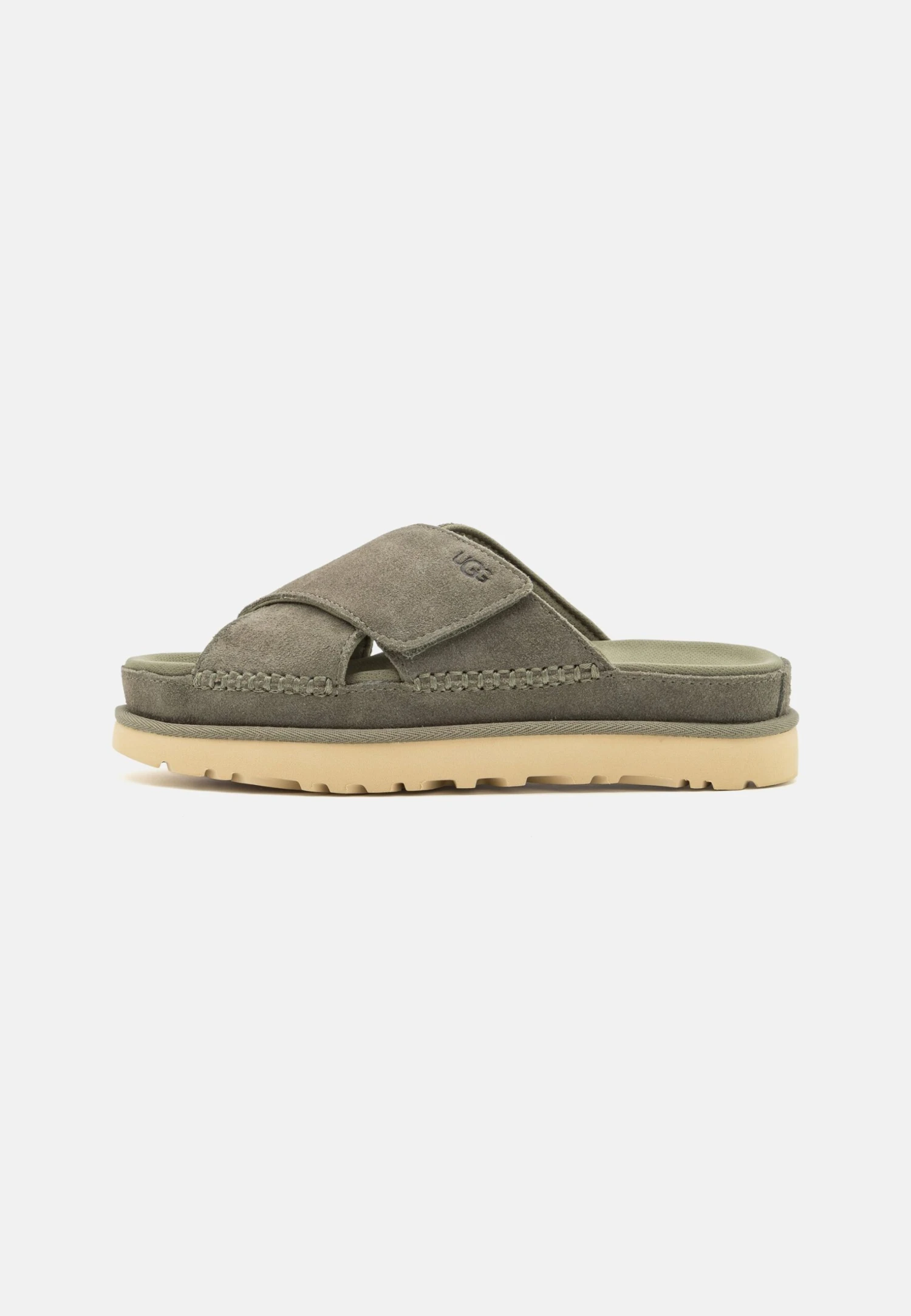 Ugg GoldenstarCross Slide - Mules - Moss Green - Image 2