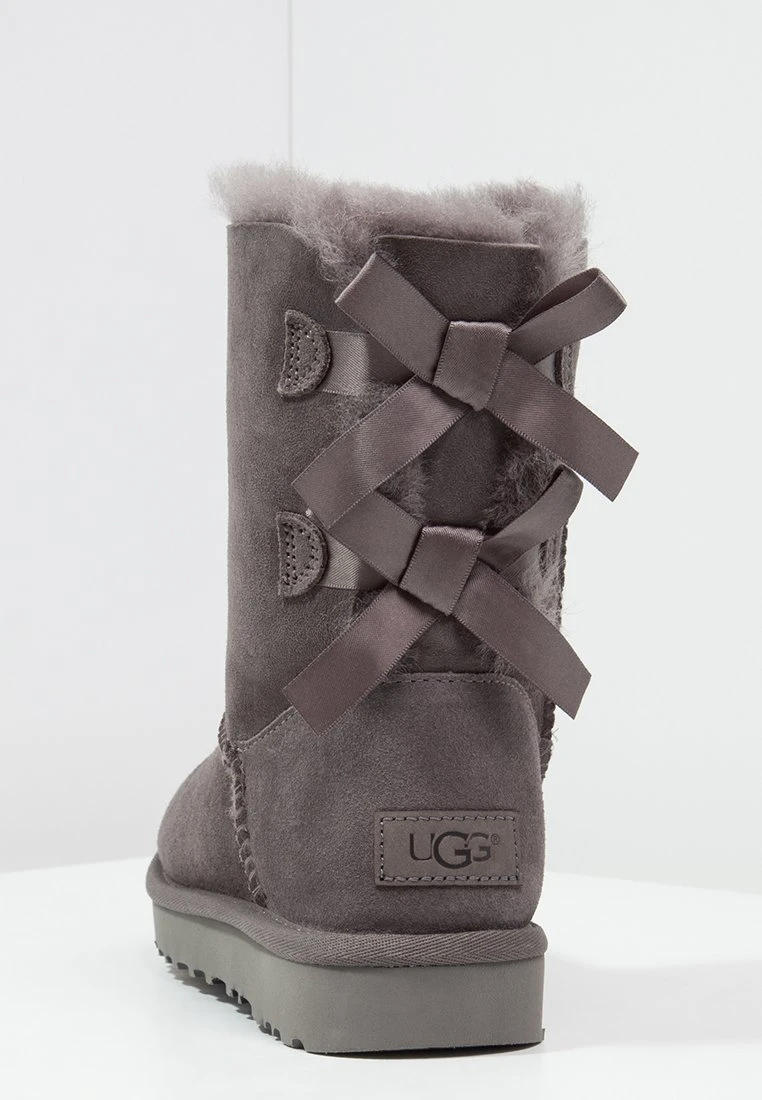 Ugg Bailey Bow - Classic Ankle Boots - Grey - Image 5