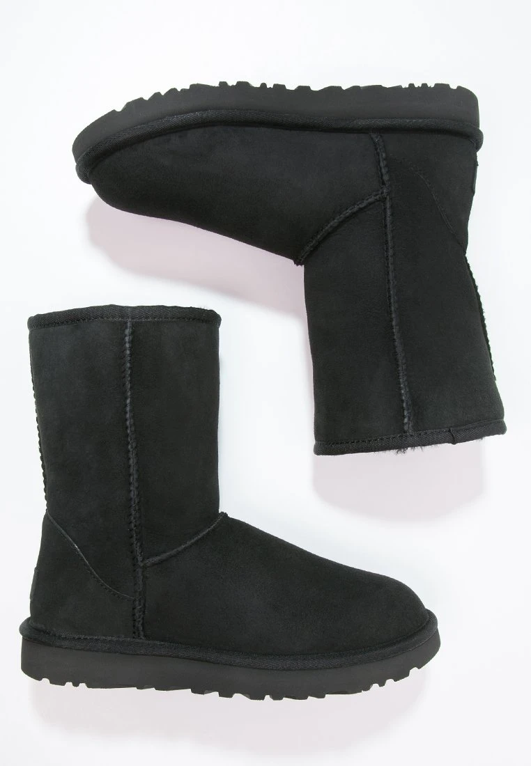 Ugg Classic Short - Classic Ankle Boots - Black - Image 6