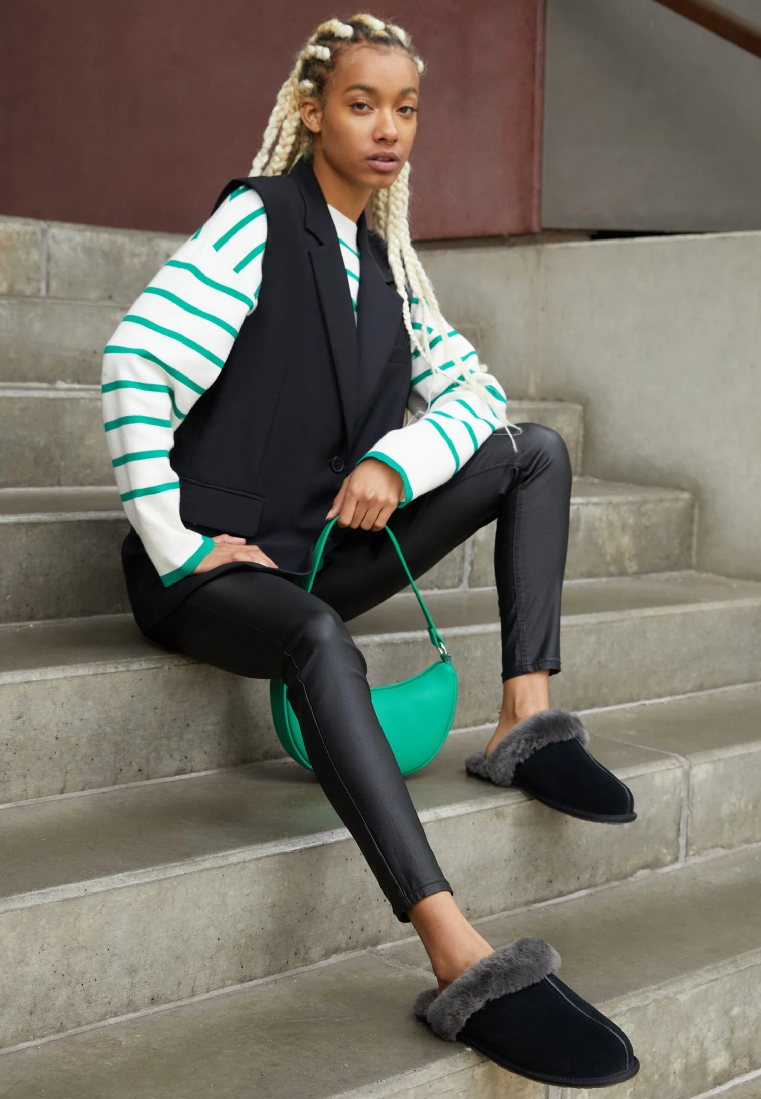 Ugg Scuffette - Slippers - Black/Grey