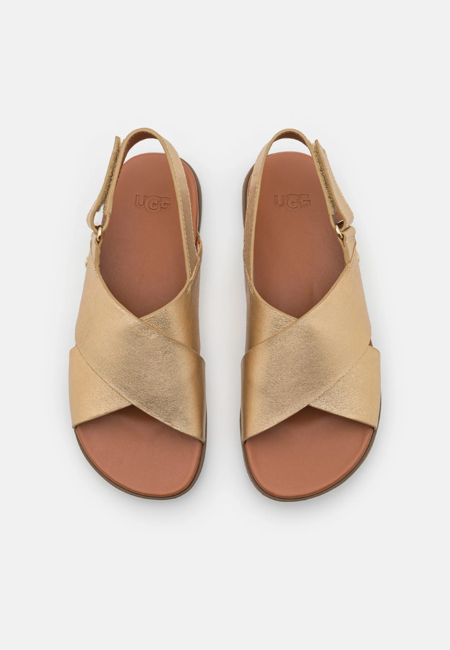 Ugg Solivan Slingback - Sandals - Pale Gold Metallic - Image 6